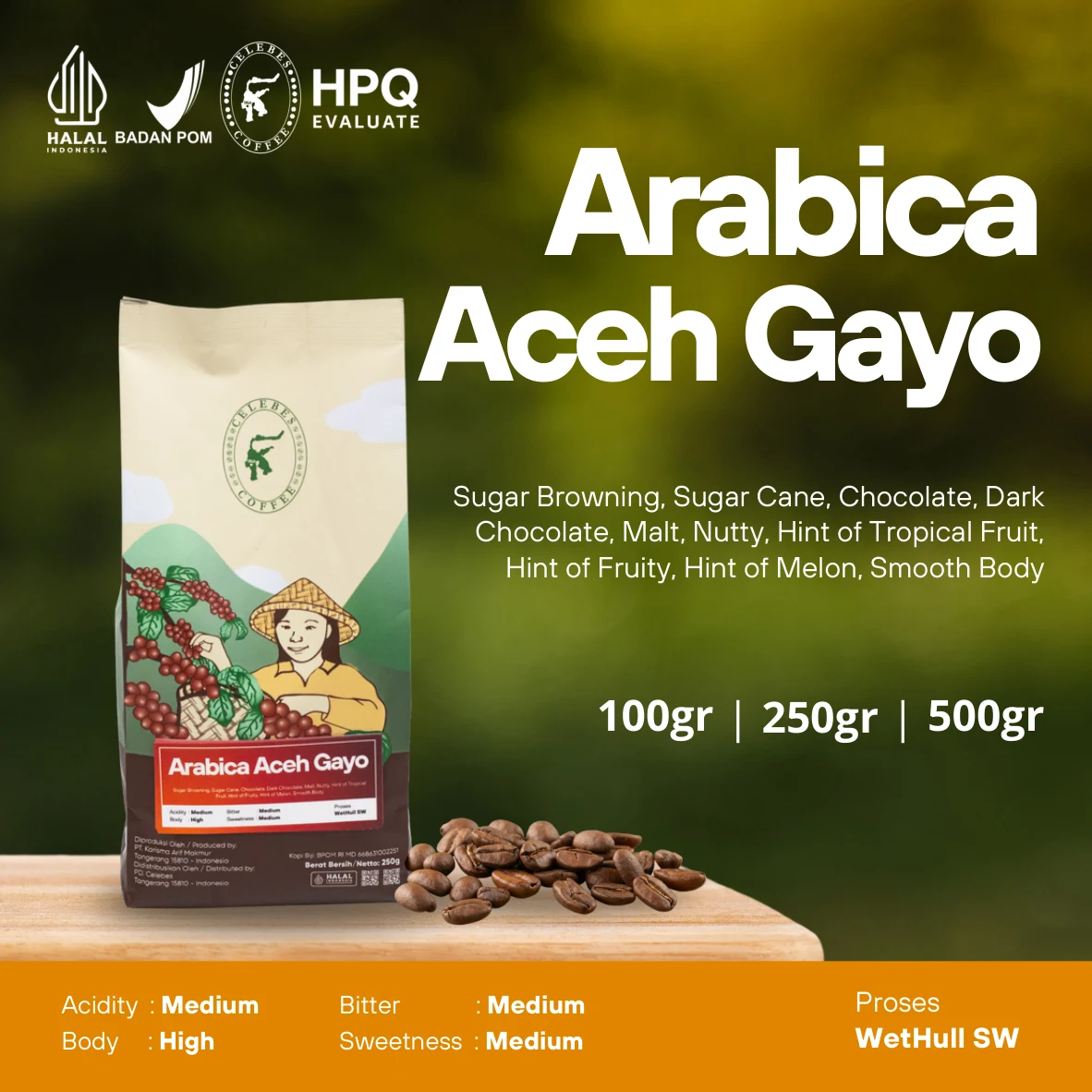 Arabica Aceh Gayo Wine (o)