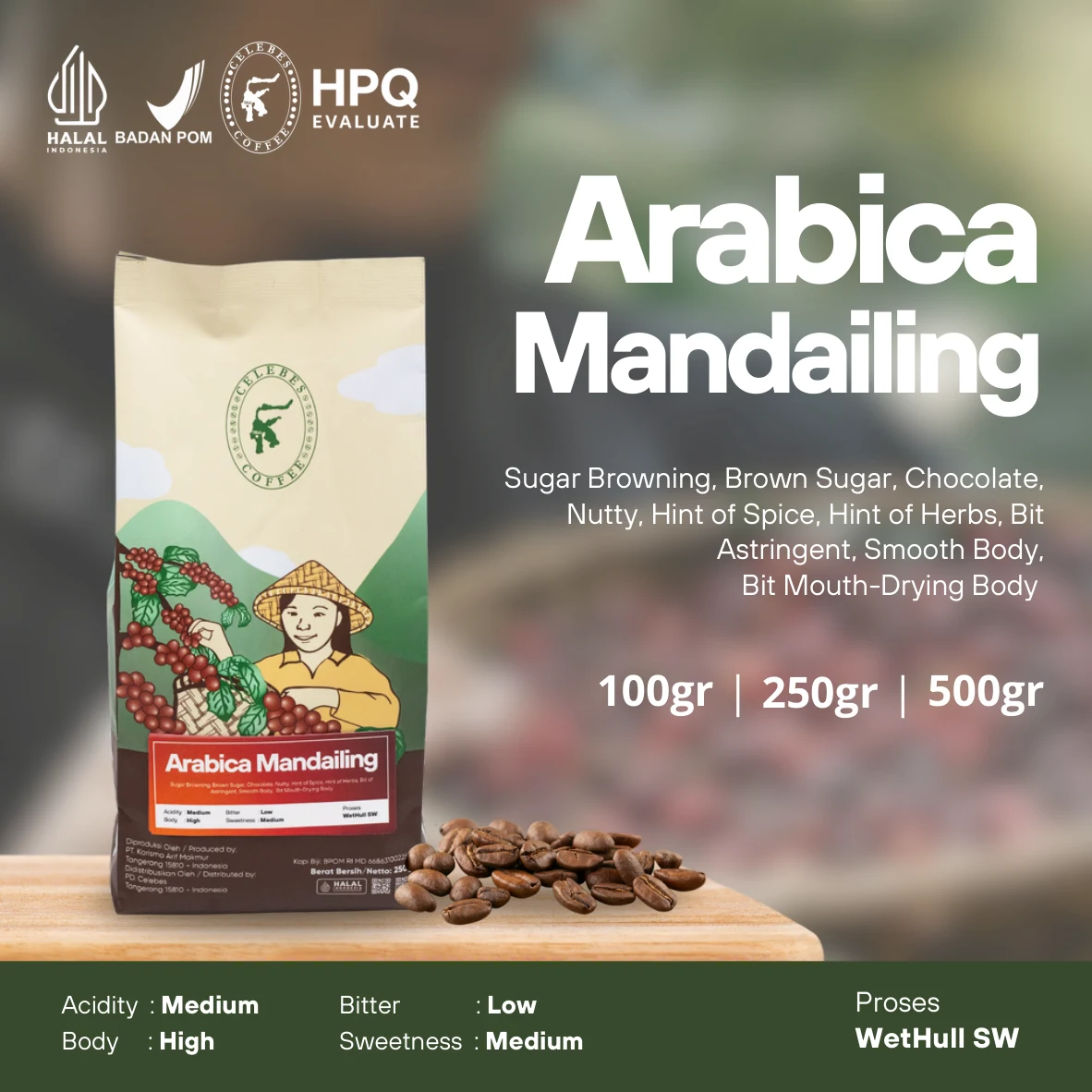 Arabica Mandailing (RKC)
